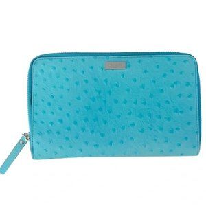 Kate Spade Wellesley Travel Wallet and Clutch Organizer Turquoise NEW RARE